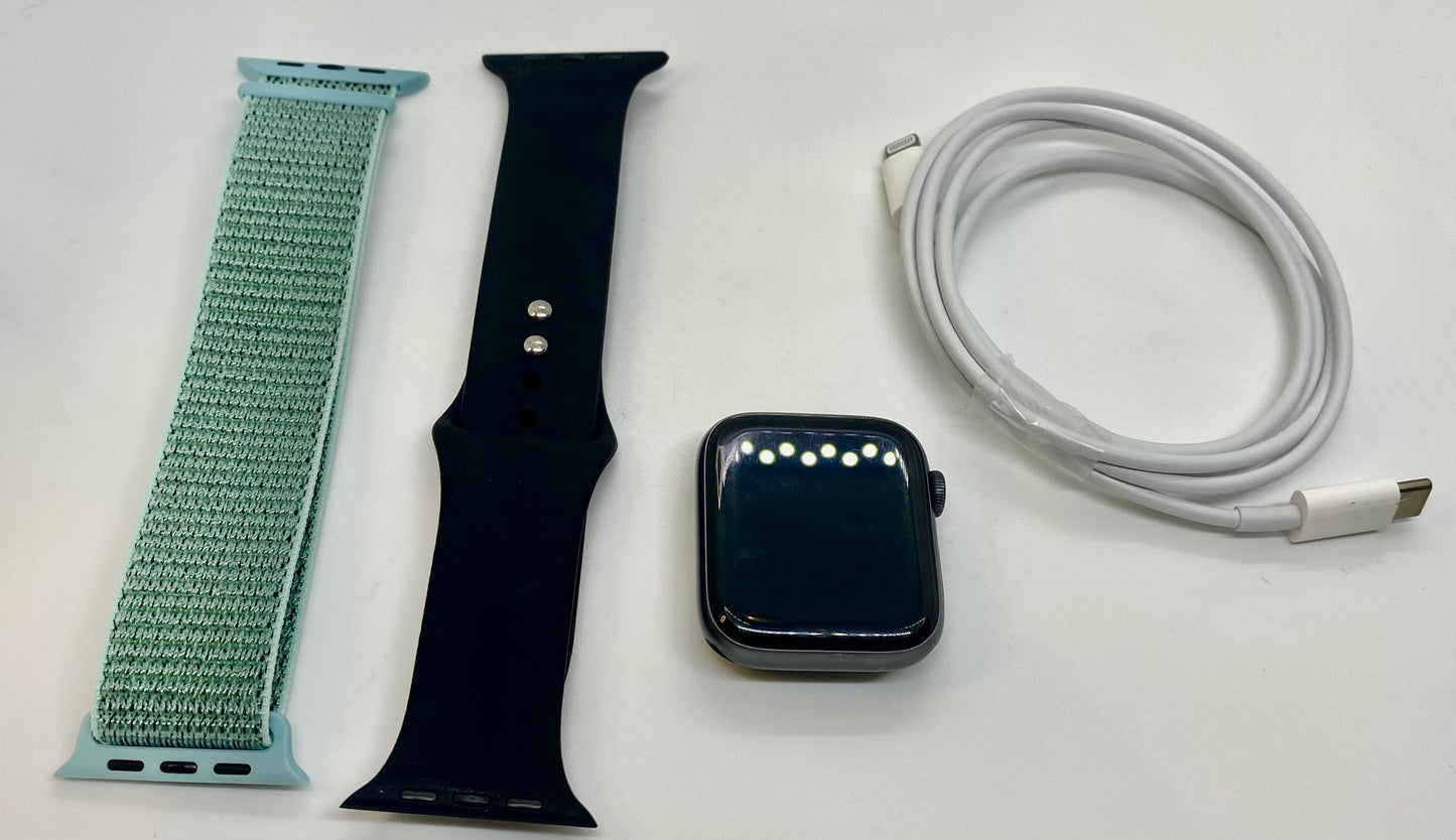 Apple Watch Series 5 44MM Aluminium & Ceramic Case ION-X Glass GPS WR-50M