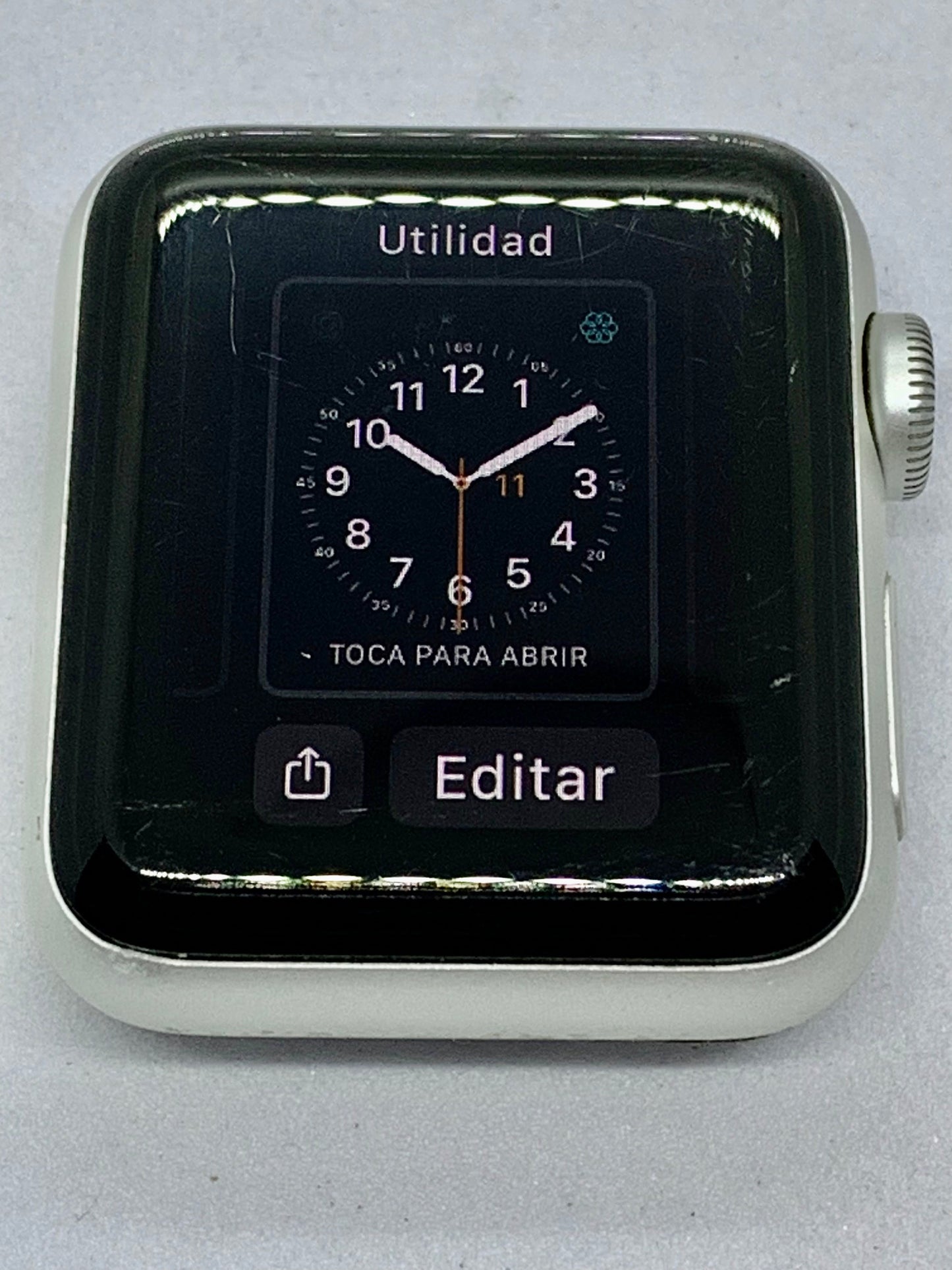 Apple Watch Series 3 38 MM (GPS) Aluminium Case Ion X Glass Composite Back GPS WR 50M, USADO