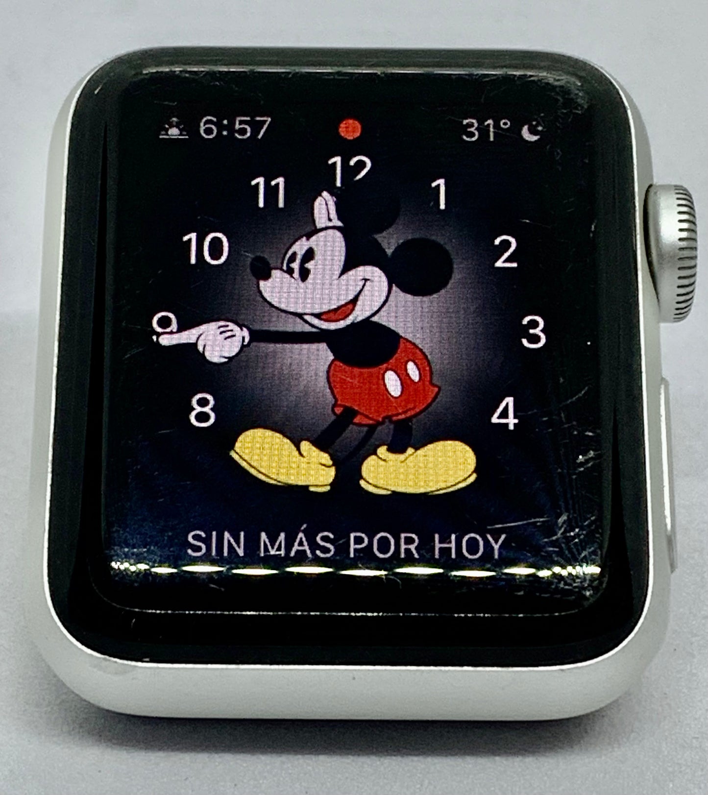Apple Watch Series 3 38 MM (GPS) Aluminium Case Ion X Glass Composite Back GPS WR 50M, USADO