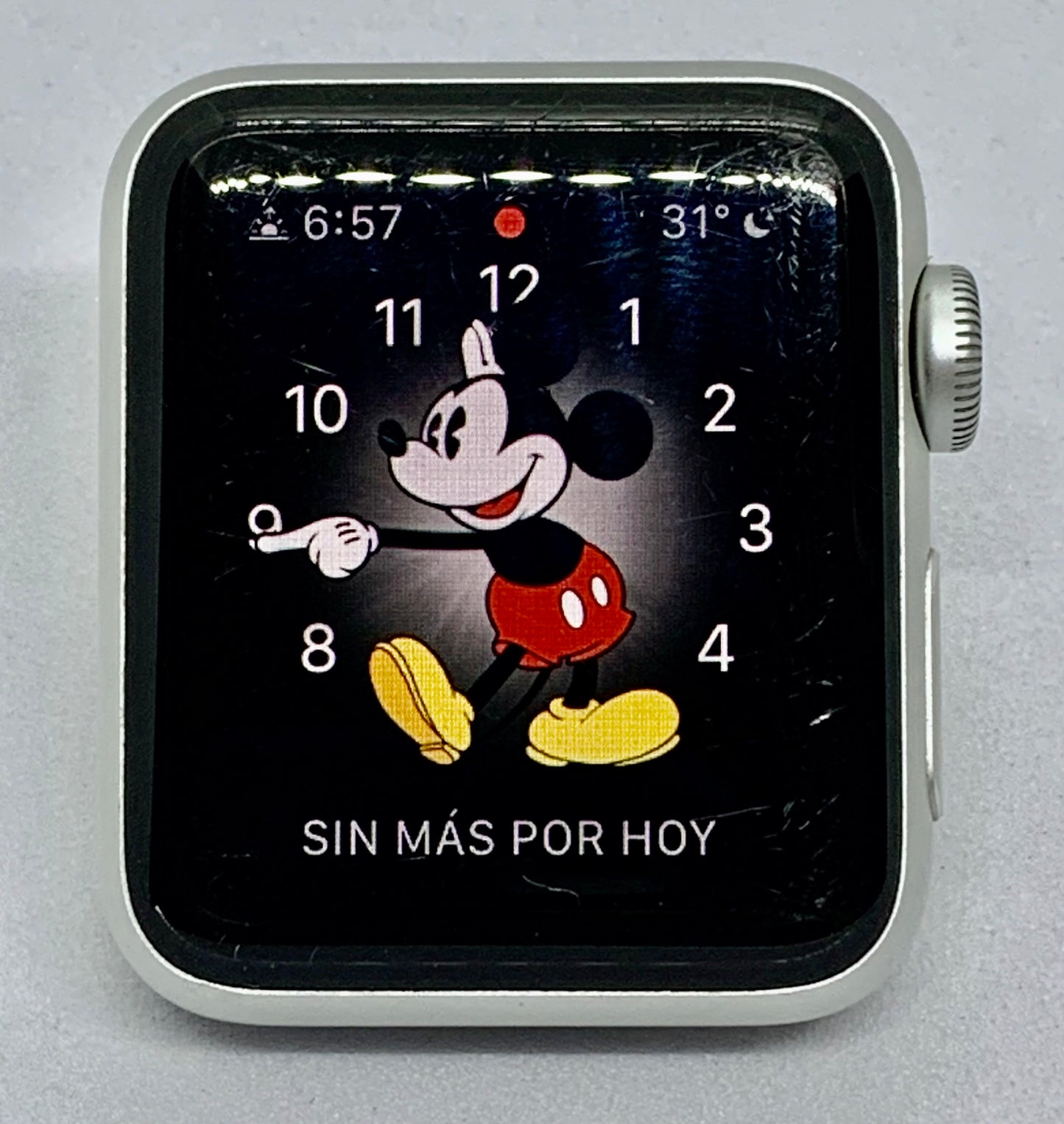 Apple Watch Series 3 38 MM (GPS) Aluminium Case Ion X Glass Composite Back GPS WR 50M, USADO