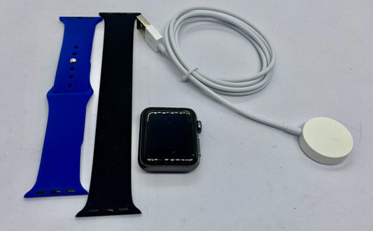 Apple Watch Series 3 38 MM (GPS)  Aluminium Case Ion X Glass Composite Back GPS WR 50M, USADO