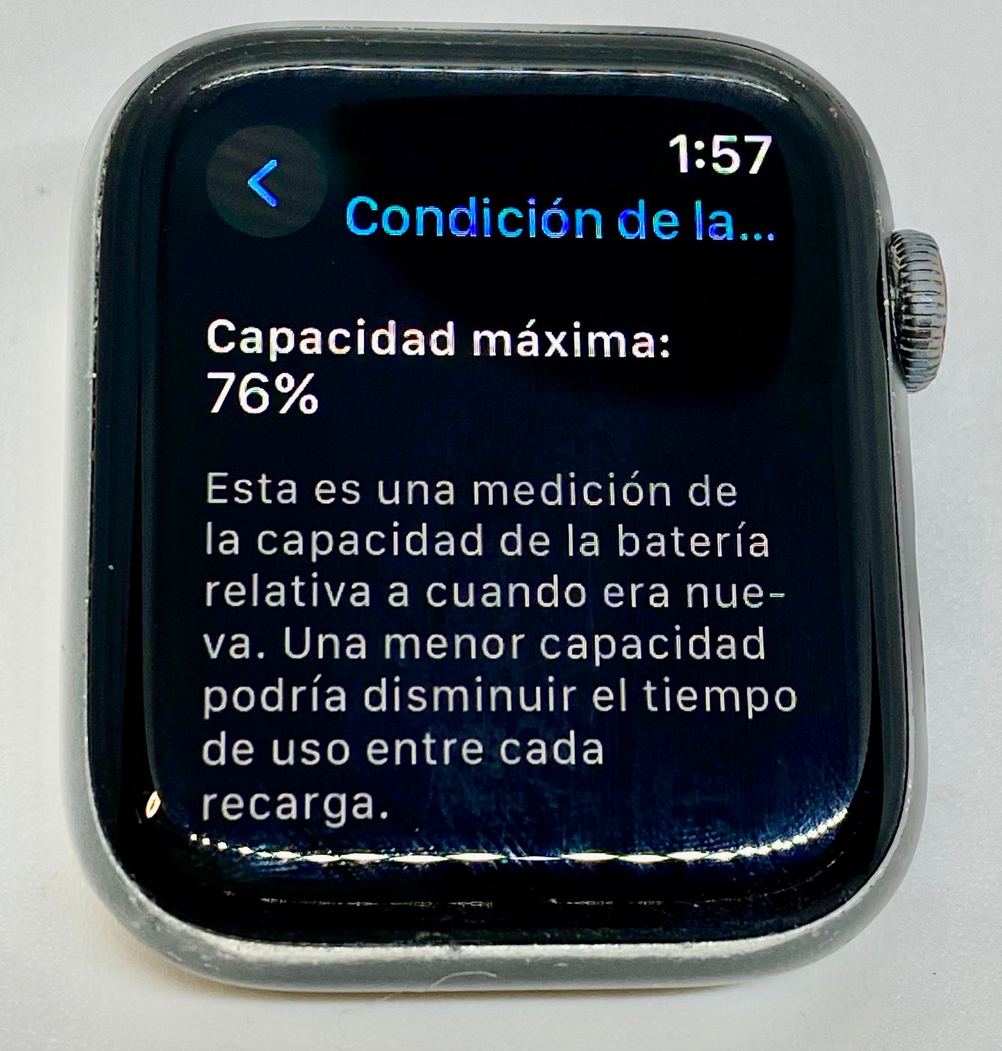 Apple Watch Series 5 44MM Aluminium & Ceramic Case ION-X Glass GPS LTE WR-50M