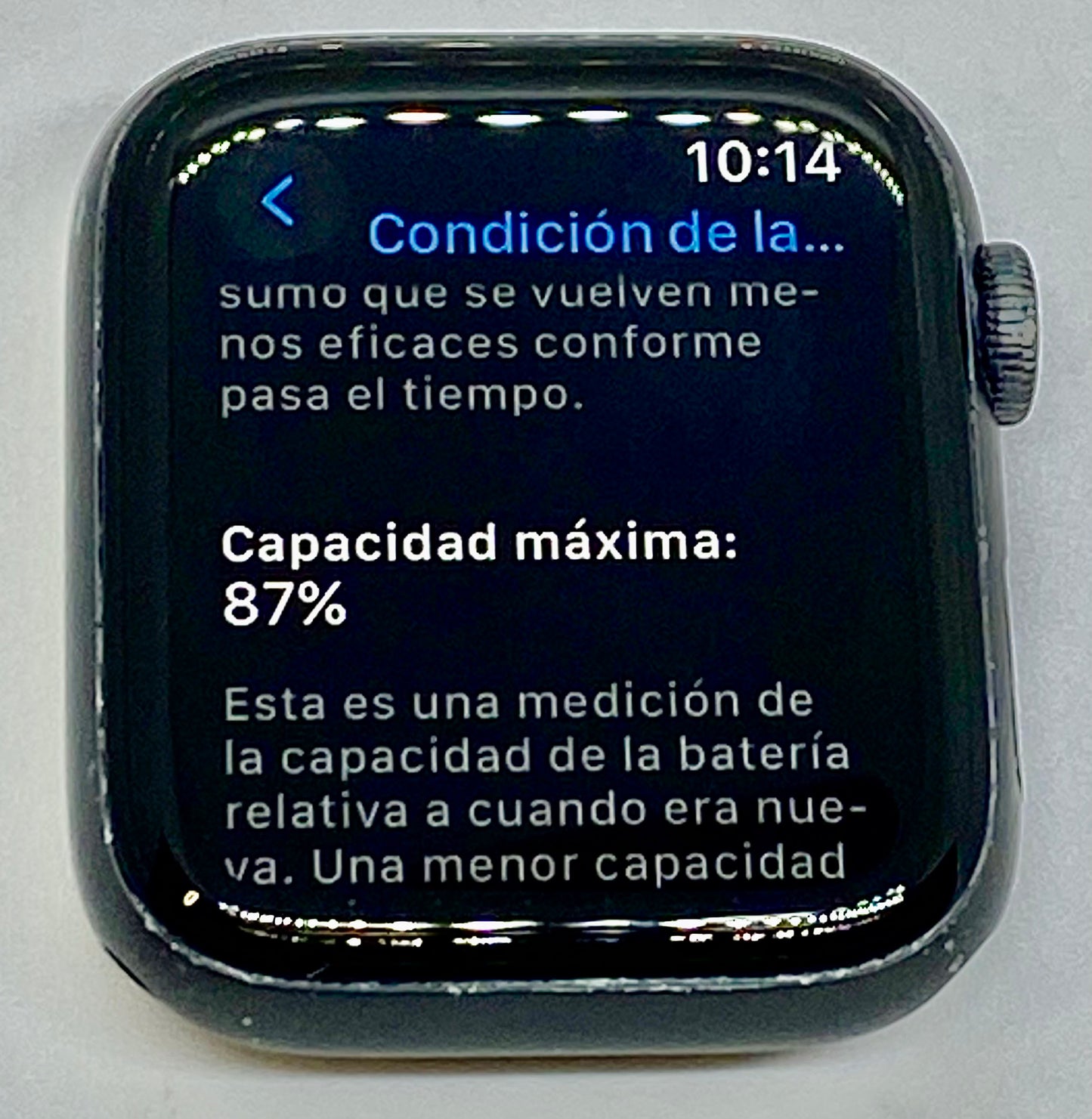 Apple Watch Series 5 44MM Aluminium & Ceramic Case ION-X Glass GPS WR-50M