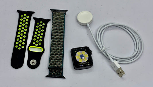 Apple Watch Series 3 38 MM (GPS)  Aluminium Case Ion X Glass Composite Back GPS WR 50M