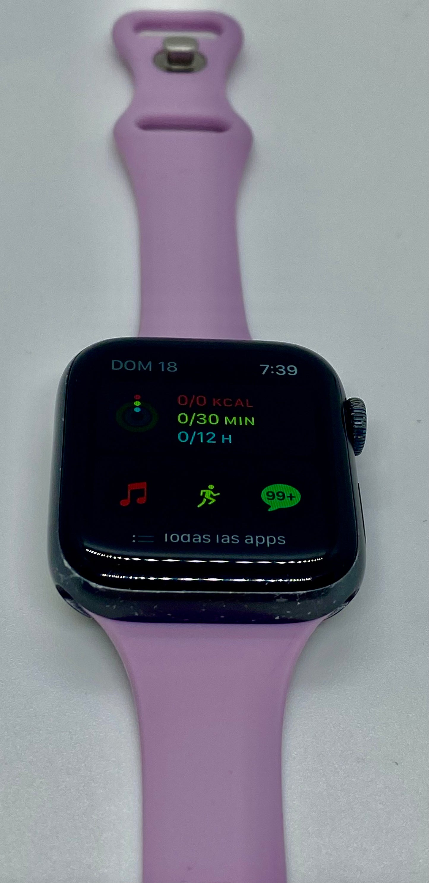 Apple Watch Series 5 44MM Aluminium & Ceramic Case ION-X Glass GPS LTE WR-50M