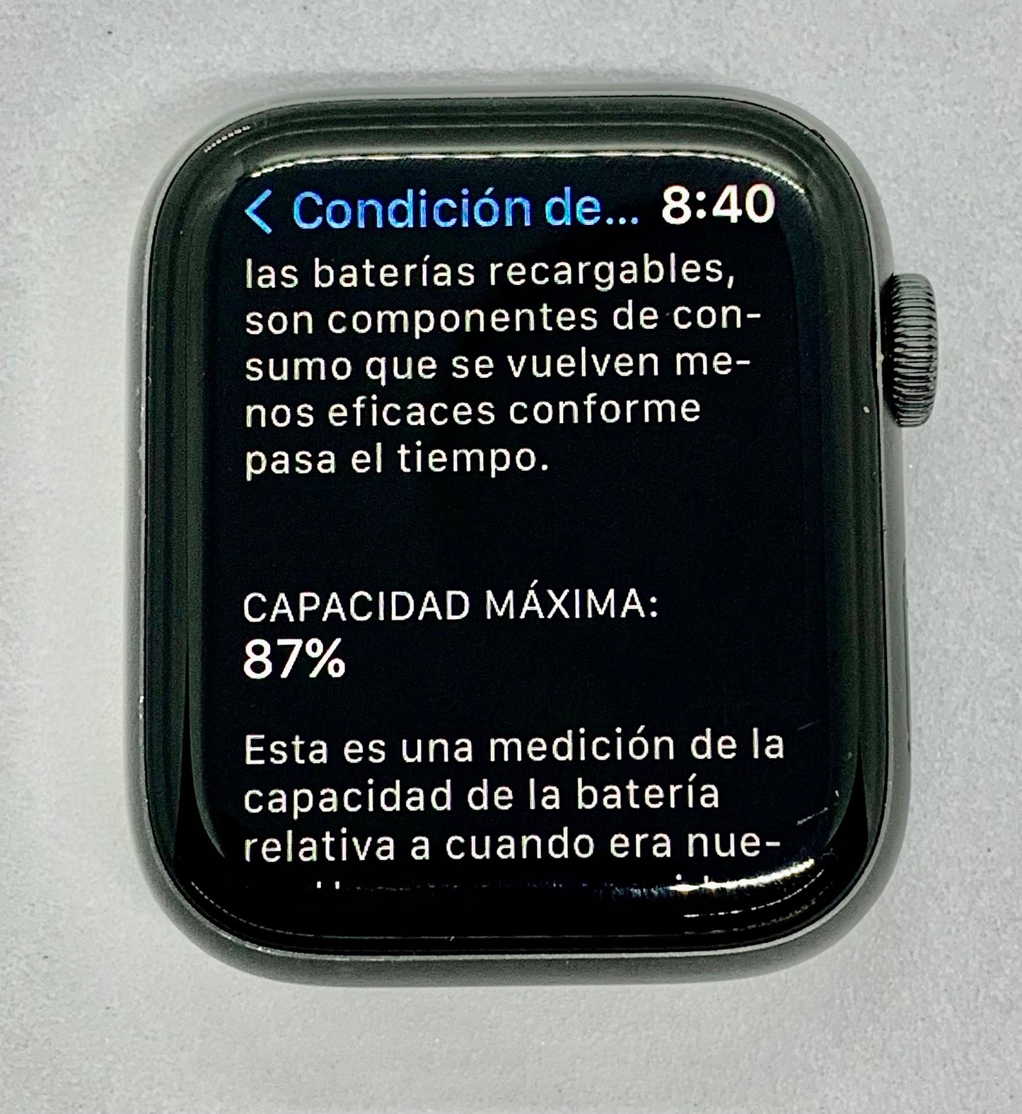 Apple Watch Series 5 44MM Aluminium & Ceramic case 10N-X-GLASS GPS WR-50M