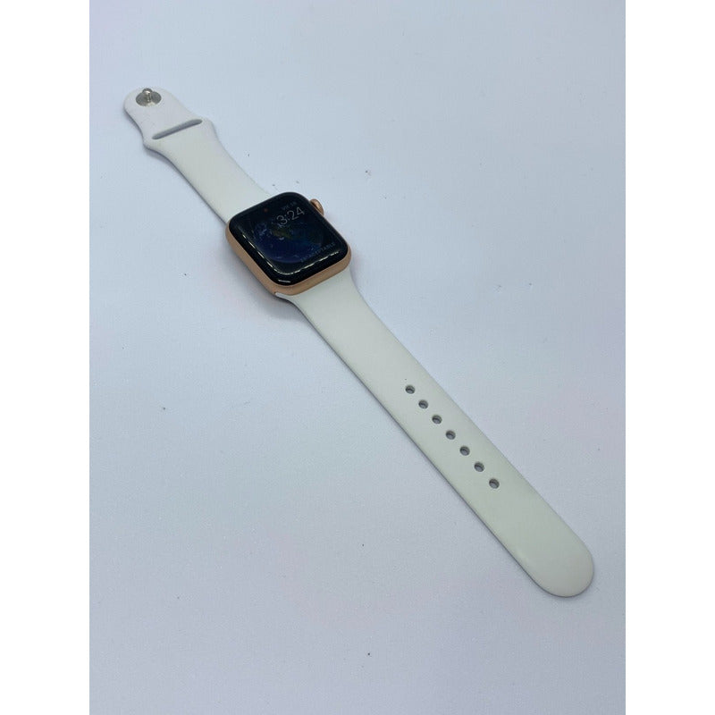 Apple Watch (gps) Series 5 40mm Aluminio Gold Correa Blanca