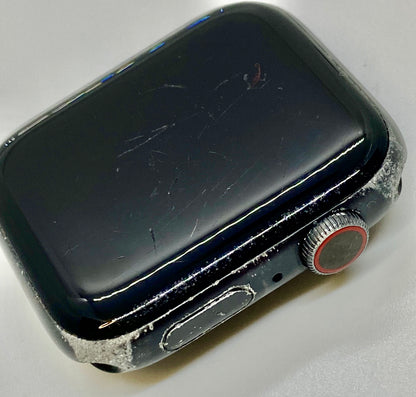 Apple Watch Series 5 44MM Aluminium & Ceramic Case ION-X Glass GPS LTE WR-50M, USADO
