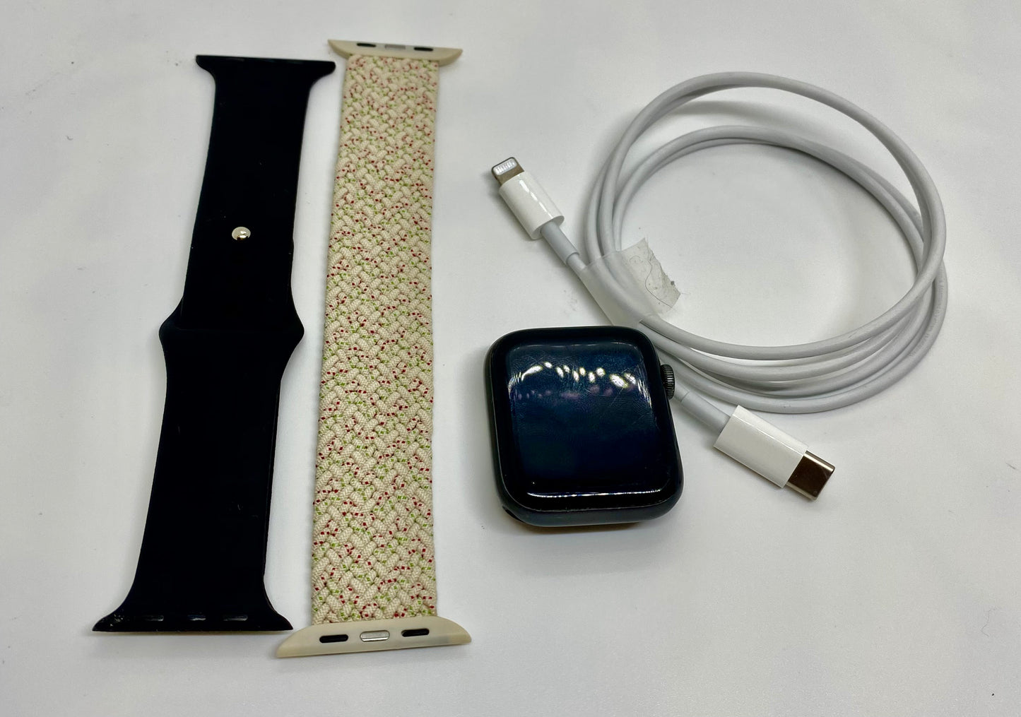Apple Watch Series 5 44MM Aluminium & Ceramic Case ION-X Glass GPS LTE WR-50M, USADO