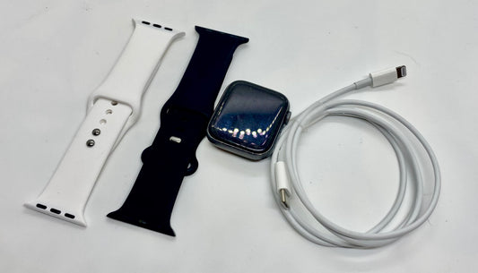 Apple Watch Series 5 44MM Aluminium & Ceramic Case ION-X Glass GPS LTE WR-50M, USADO