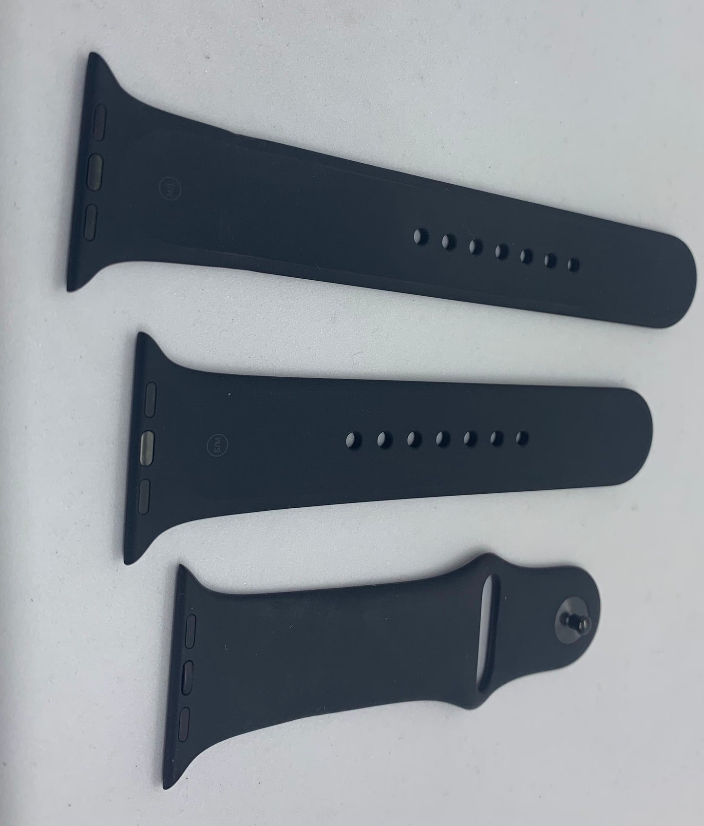 Apple Watch Correa Original Usada, 38 MM,  S/M y L/Mcolor negro