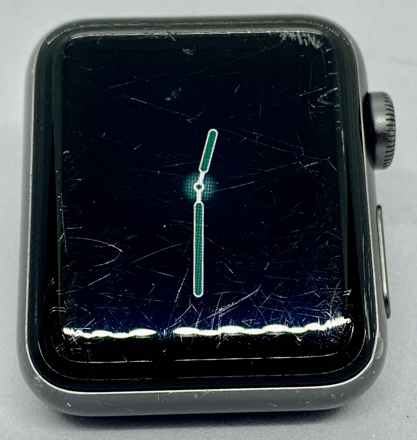 Apple Watch Series 3 38 MM (GPS)  Aluminium Case Ion X Glass Composite Back GPS WR 50M, USADO