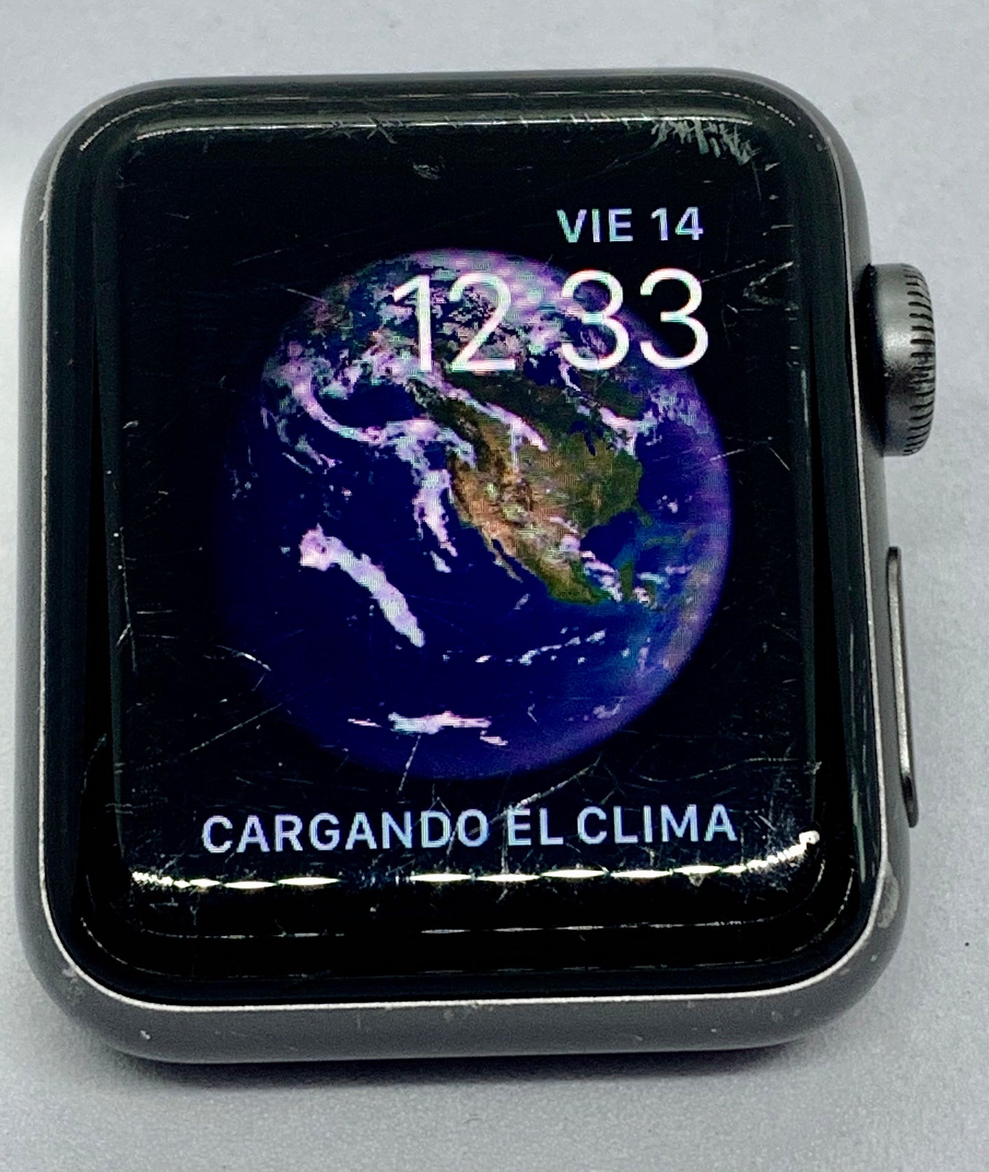 Apple Watch Series 3 38 MM (GPS)  Aluminium Case Ion X Glass Composite Back GPS WR 50M, USADO