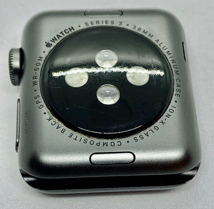 Apple Watch Series 3 (gps) Gris Espacial 38 Mm Correa Negro