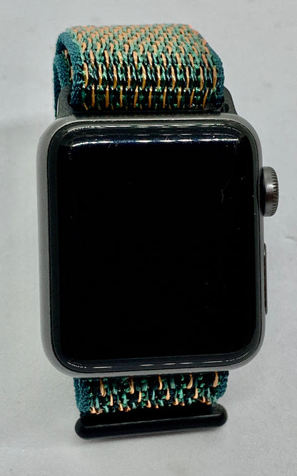 Apple Watch Series 3 38 MM (GPS)  Aluminium Case Ion X Glass Composite Back GPS WR 50M