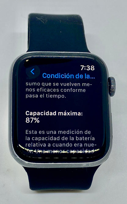 Apple Watch Series 5 44MM Aluminium & Ceramic Case ION-X Glass GPS LTE WR-50M