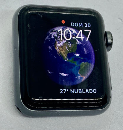 Apple Watch Series 3 38 MM (GPS)  Aluminium Case Ion X Glass Composite Back GPS WR 50M
