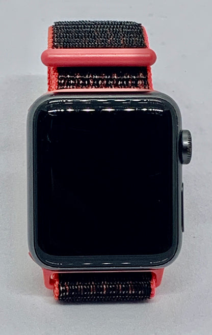 Apple Watch Series 3 38 MM (GPS)  Aluminium Case Ion X Glass Composite Back GPS WR 50M