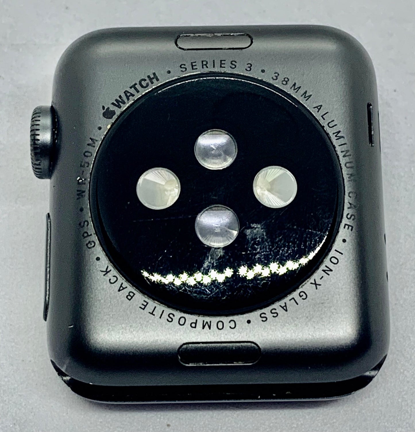 Apple Watch Series 3 Gps,  Gris Espacial, 38 Mm Correa Negro