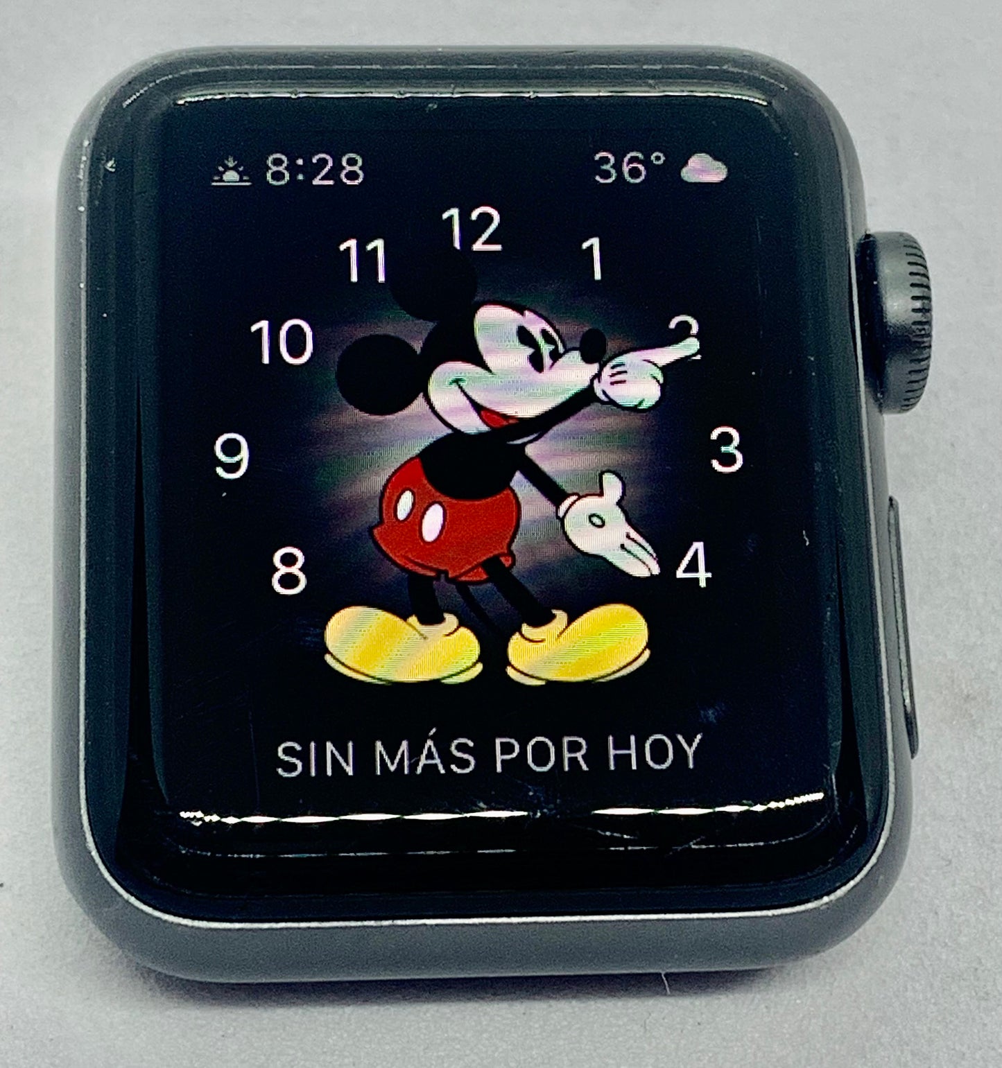 Apple Watch Series 3 38 MM (GPS)  Aluminium Case Ion X Glass Composite Back GPS WR 50M