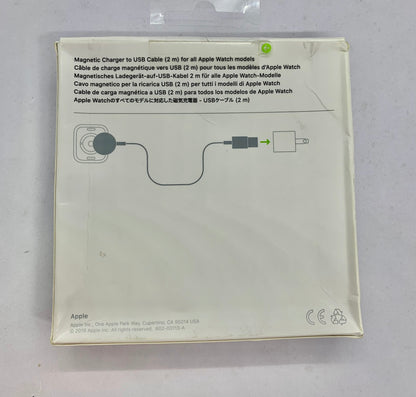 Cable de carga magnetica rapida a USB para el Apple Watch con caja.