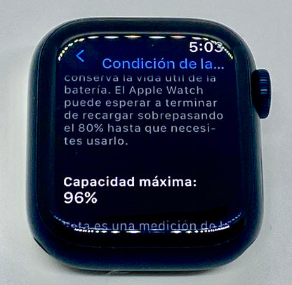 Apple Watch Series 7 41 MM Aluminium & Ceramic Case 10-X GLASS GPS LTE WR-50M