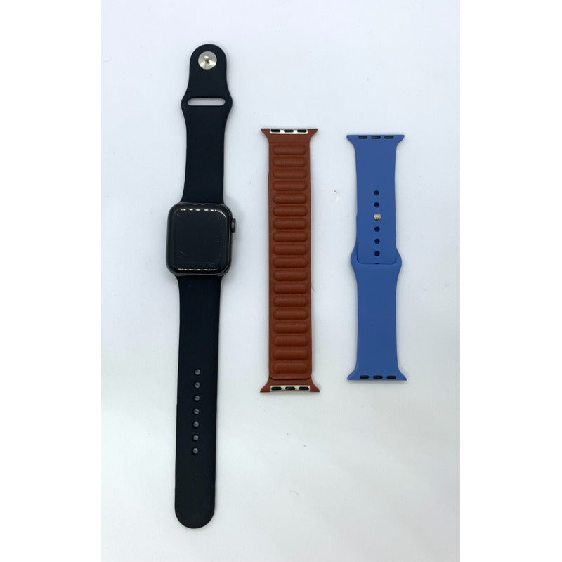 Apple Watch Series 6 , 40 Mm,gps- Caja Negra Extra Correas
