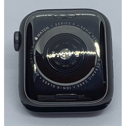 Apple Watch (gps)series 5 40mm Gris Espacial, Correa Negra